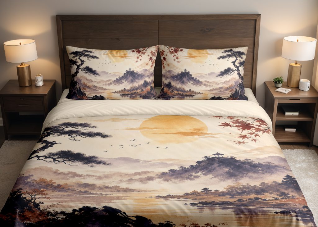 Amber Moon Ink Sanctuary Bedding Set