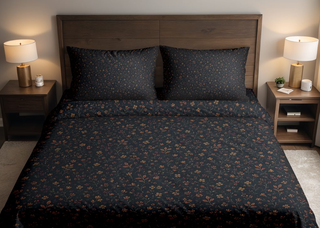 Ember Night Meadow Bedding Set
