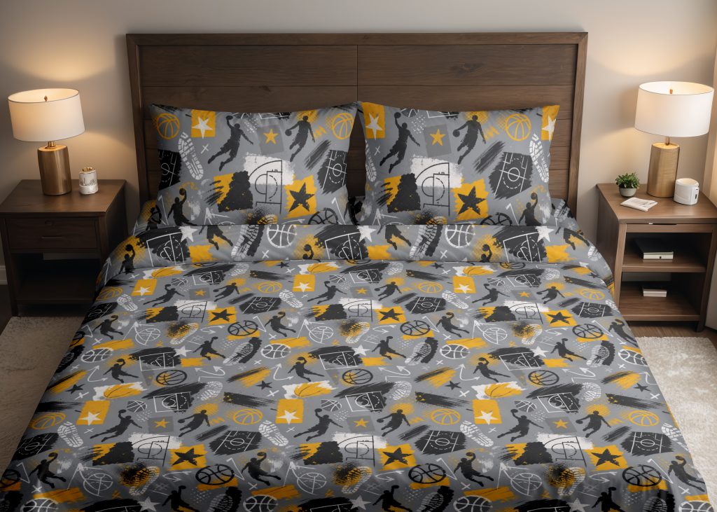 Goldline Street Court Bedding Set