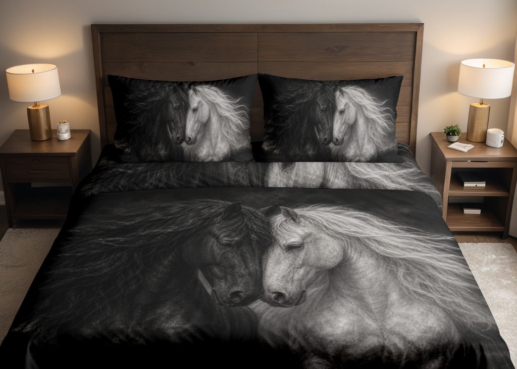 Midnight Mane Companions Bedding Set