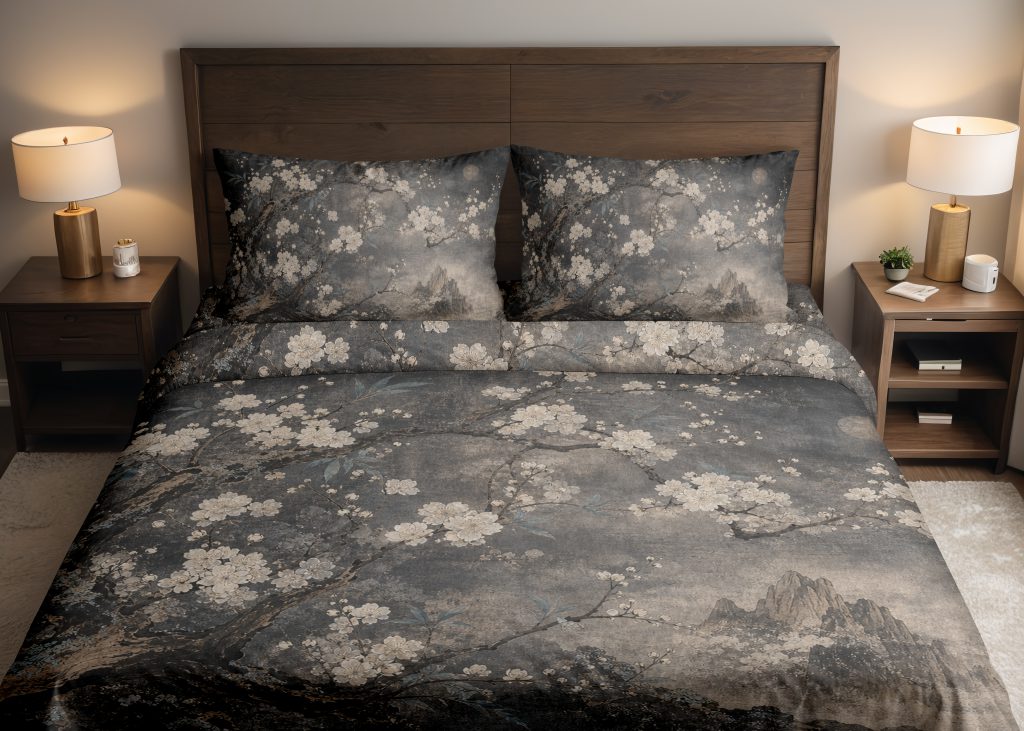 Moonstone Plum Bedding Set