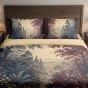 Plumwood Garden Vista Bedding Set mockup 1