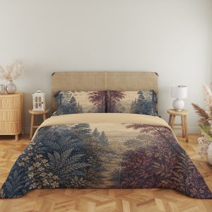 Plumwood Garden Vista Bedding Set mockup 5