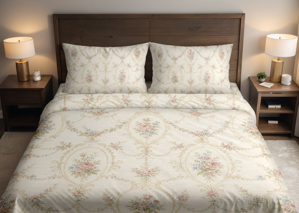 Rosewater Filigree Bedding Set