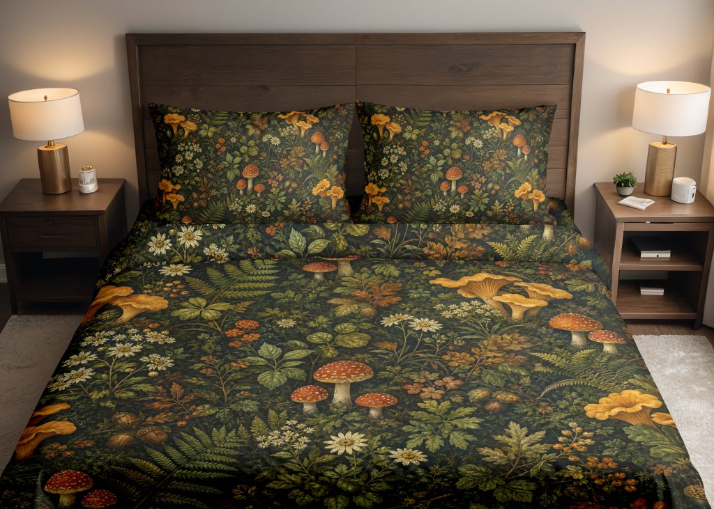 Woodland Fungi Garden Bedding Set