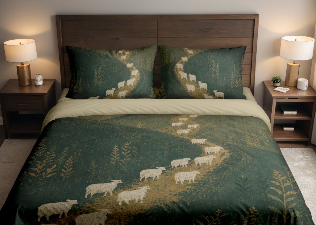 Emerald Shepherd Trail Bedding Set