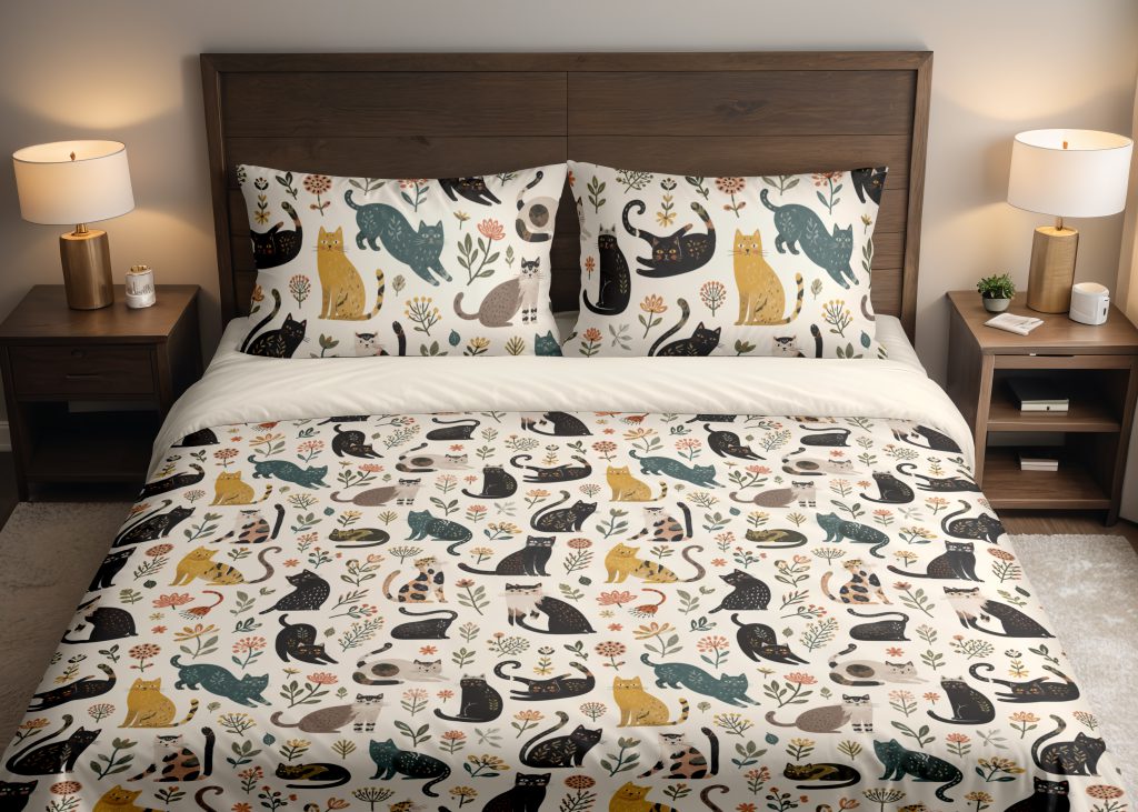 Folk Whisker Herbarium Bedding Set
