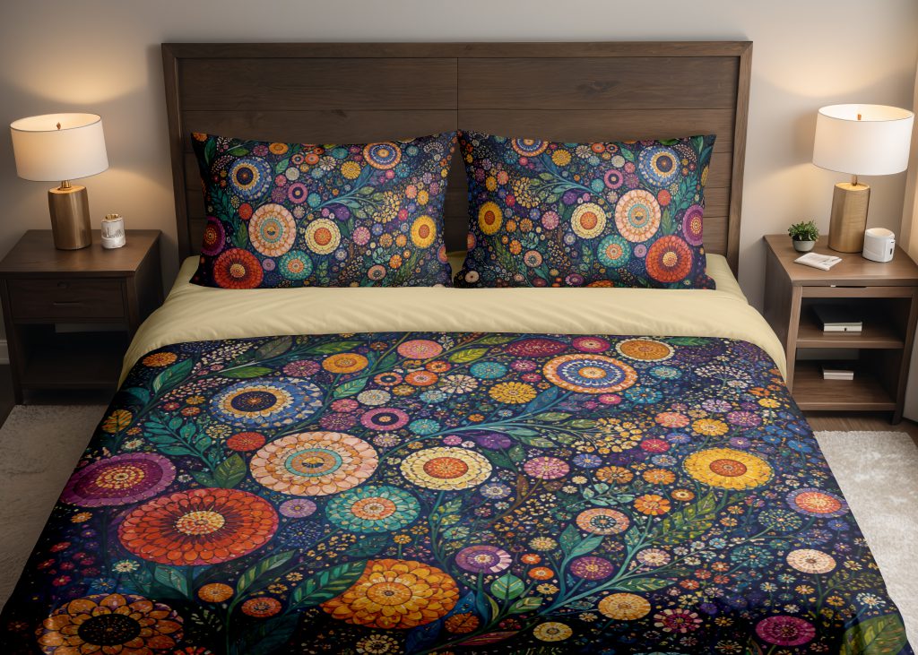 Jewel Mosaic Wildflower Reverie Bedding Set