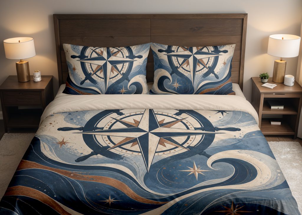 Mariner Compass Current Bedding Set