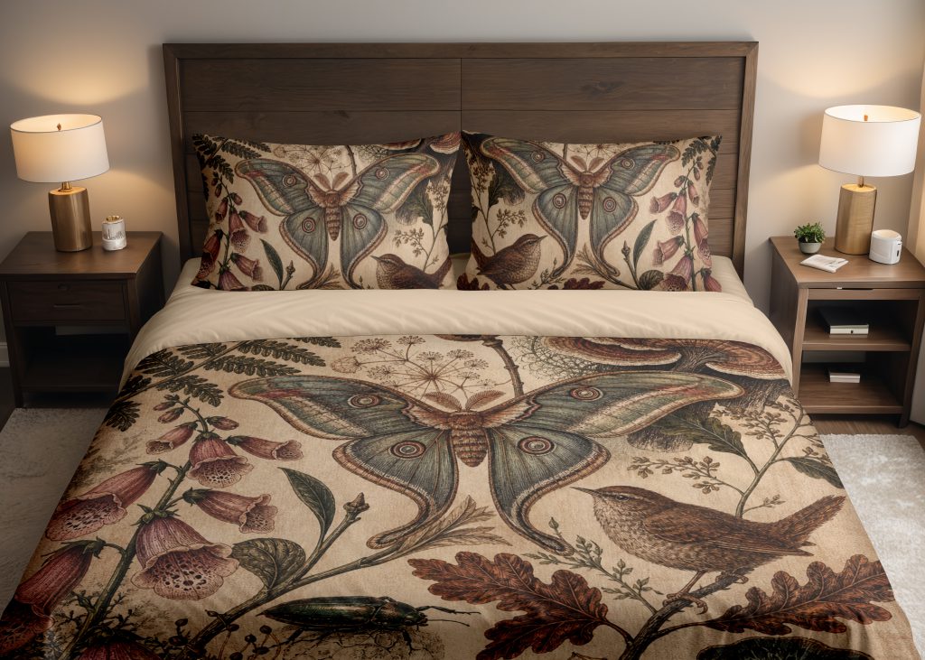 Nocturne Woodland Curiosities Bedding Set