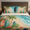 Sunlit Surf Mosaic Bedding Set