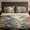 Vermilion Cloudbridge Valley Bedding Set